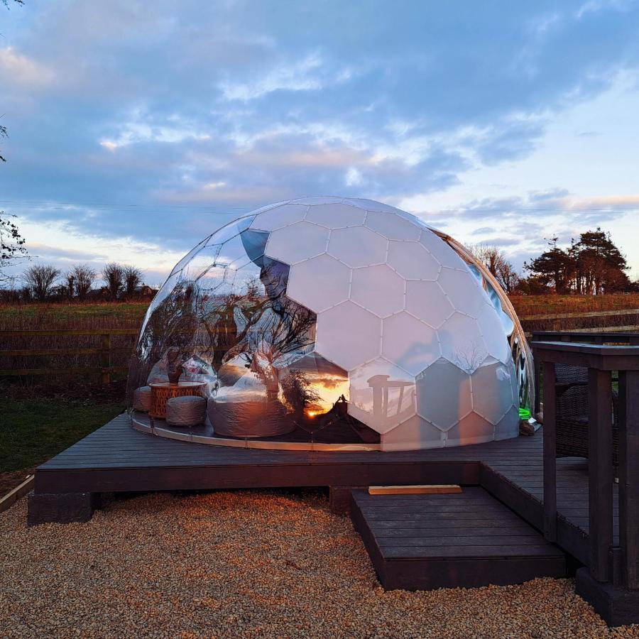 Luxury Glamping Dome With Views Of The Burren Villa Boston Exterior photo
