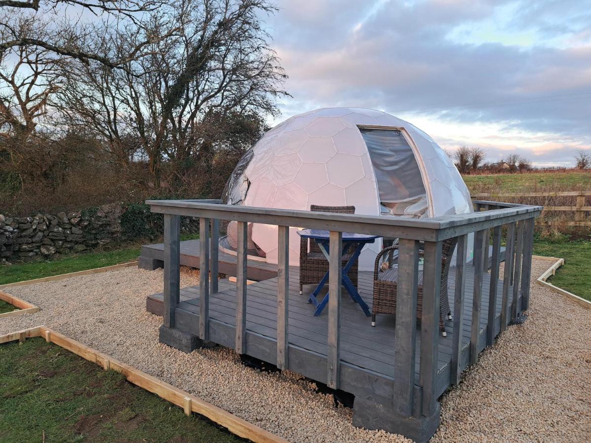 Luxury Glamping Dome With Views Of The Burren Villa Boston Exterior photo