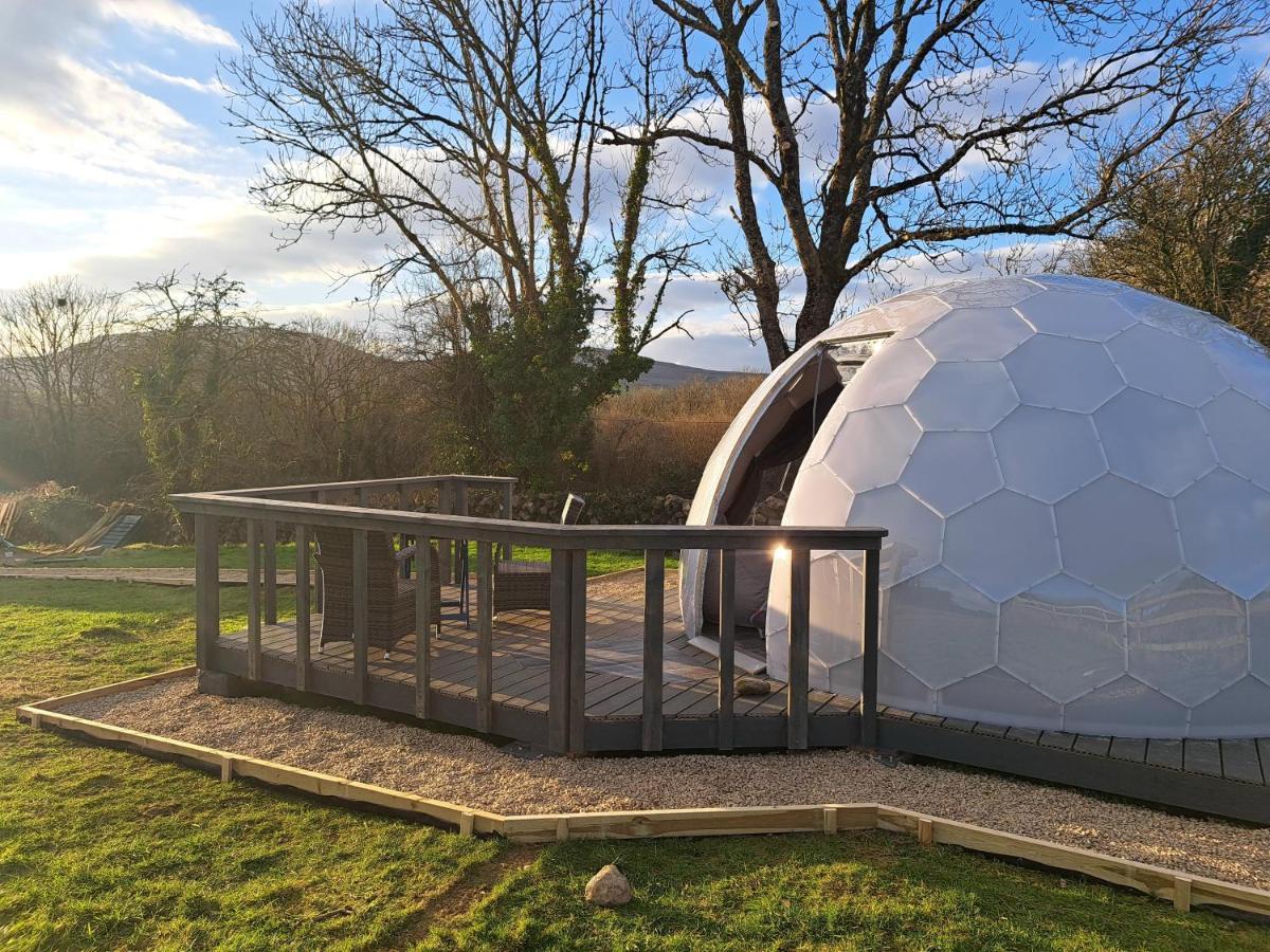 Luxury Glamping Dome With Views Of The Burren Villa Boston Exterior photo